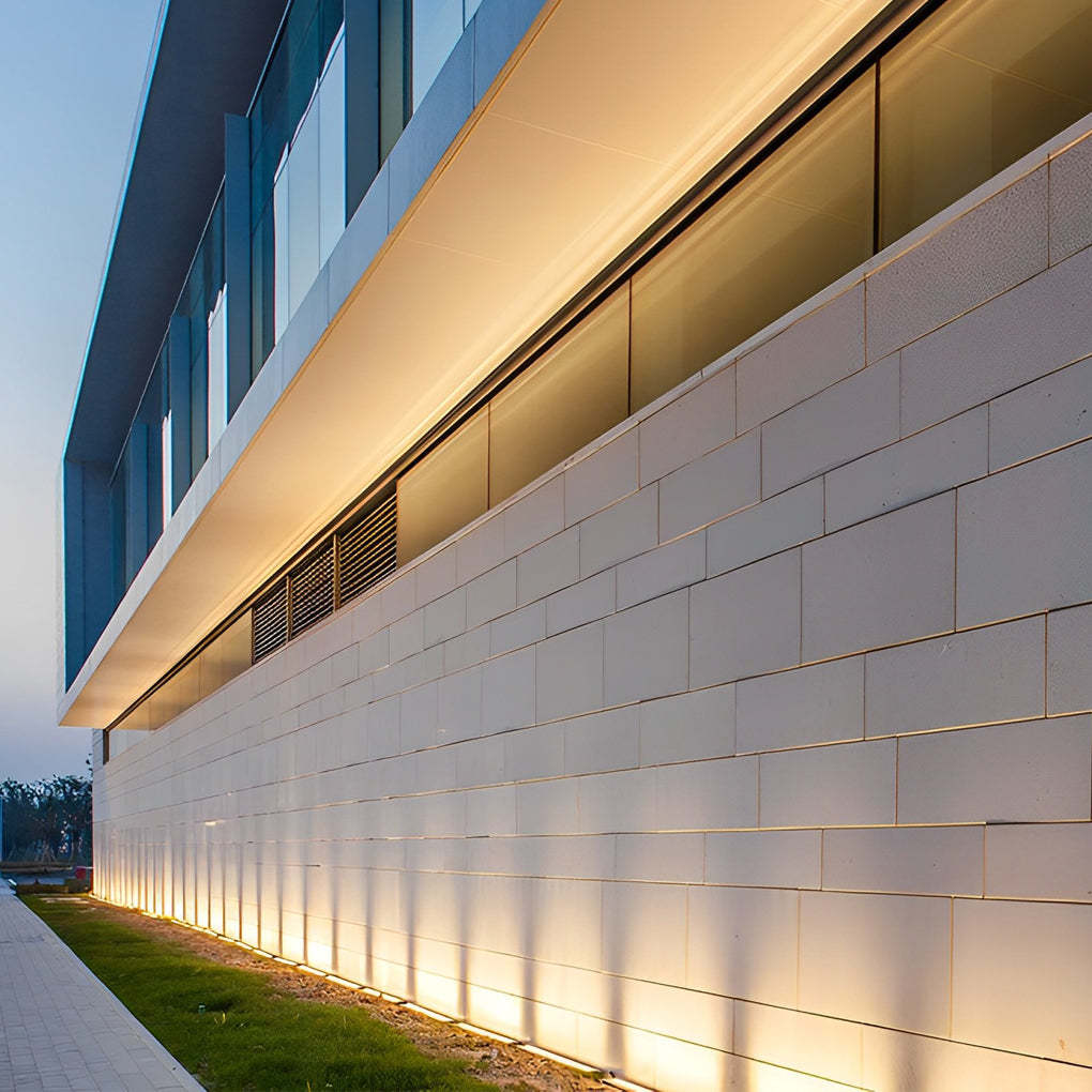 LED Strip Linear Waterproof DC24V Recessed Outdoor Wall Washer Lights-Lighom
