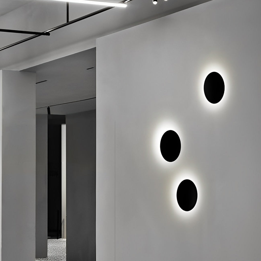360 Rotatable Round LED Modern Decorative Wall Sconce