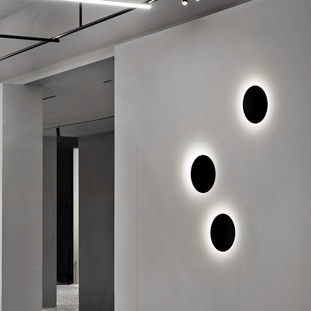 360 Rotatable Round LED Modern Decorative Wall Sconce
