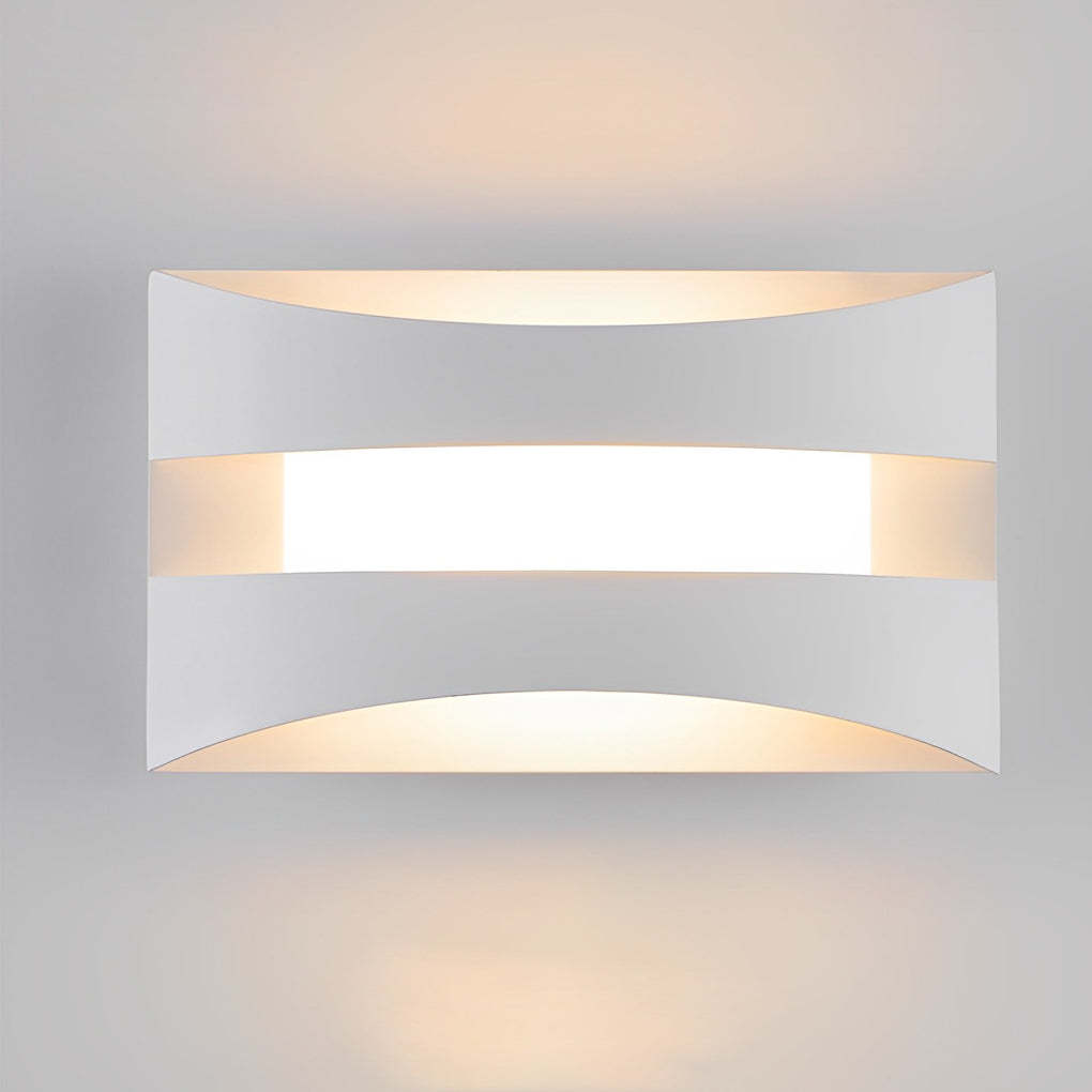 Rectangular Minimalist Nordic LED Bedside Sconce