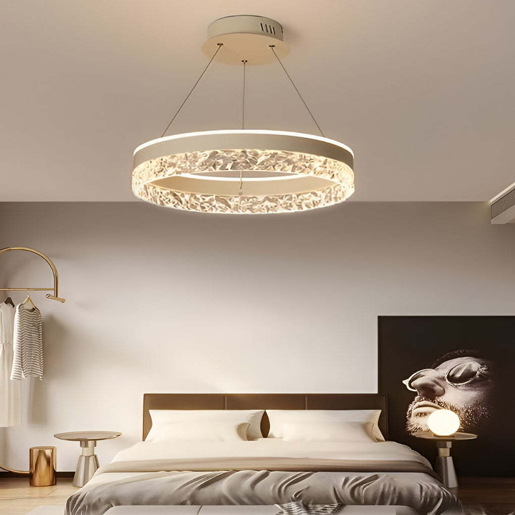 Circular Ring Dimmable LED Modern Island Chandelier