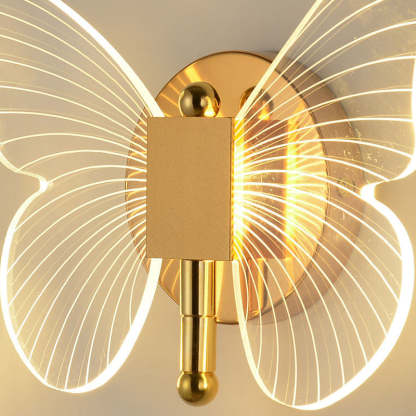 Butterfly Dimmable Modern LED Wall Light