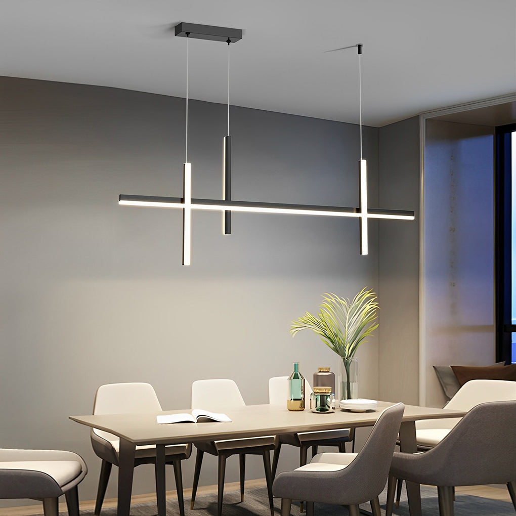 Minimalist Long Strip Dimmable Chandelier