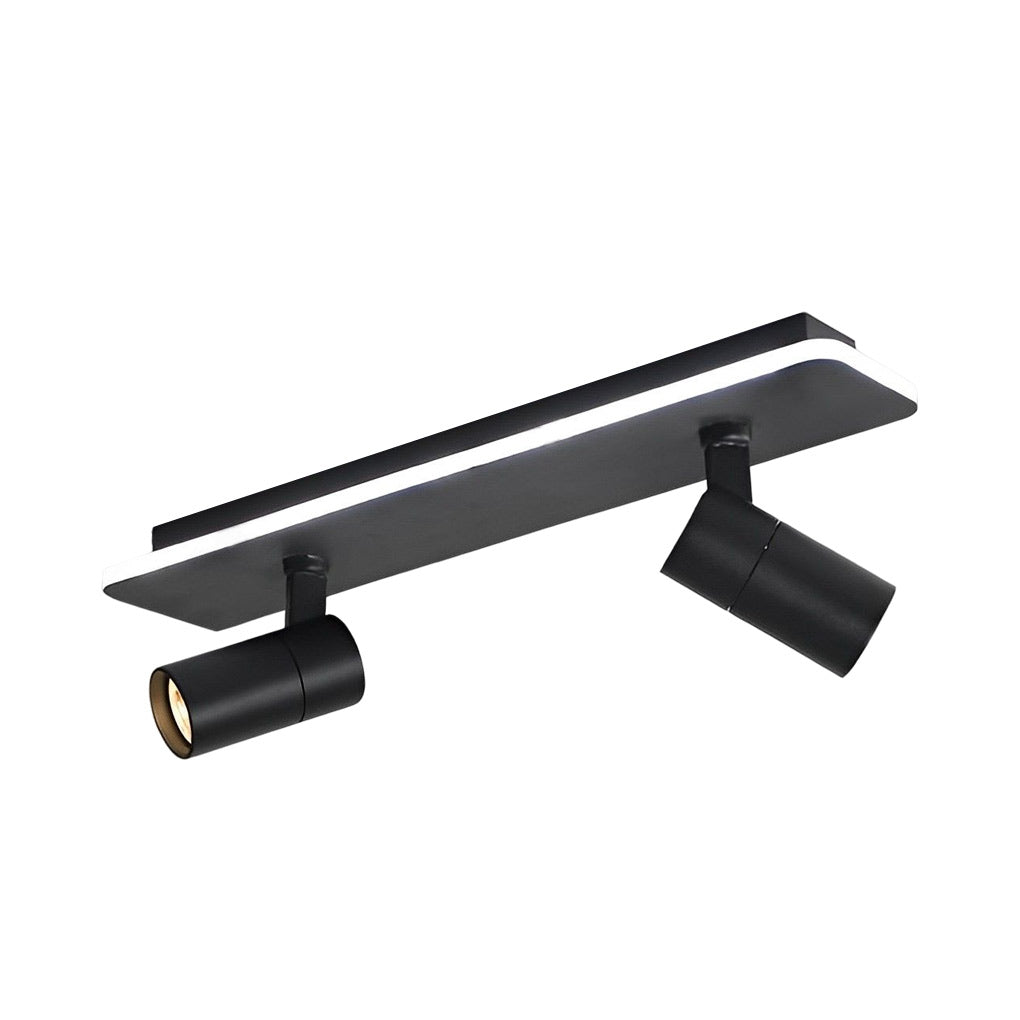 Minimalist Long Strip LED Flush Mount Adjustable Spotlight