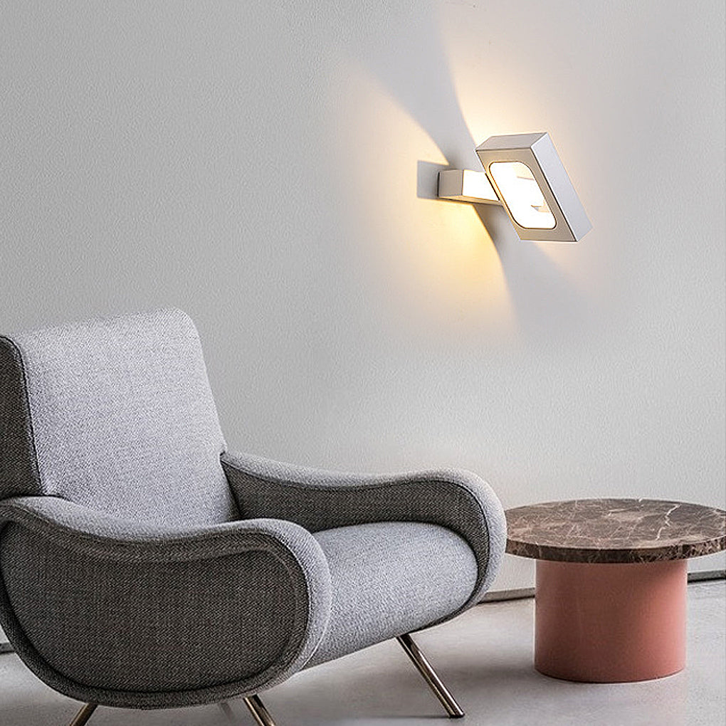 360° Rotatable LED Wall Lamp Wall Sconces Lighting Wall Light Fixture-Lighom