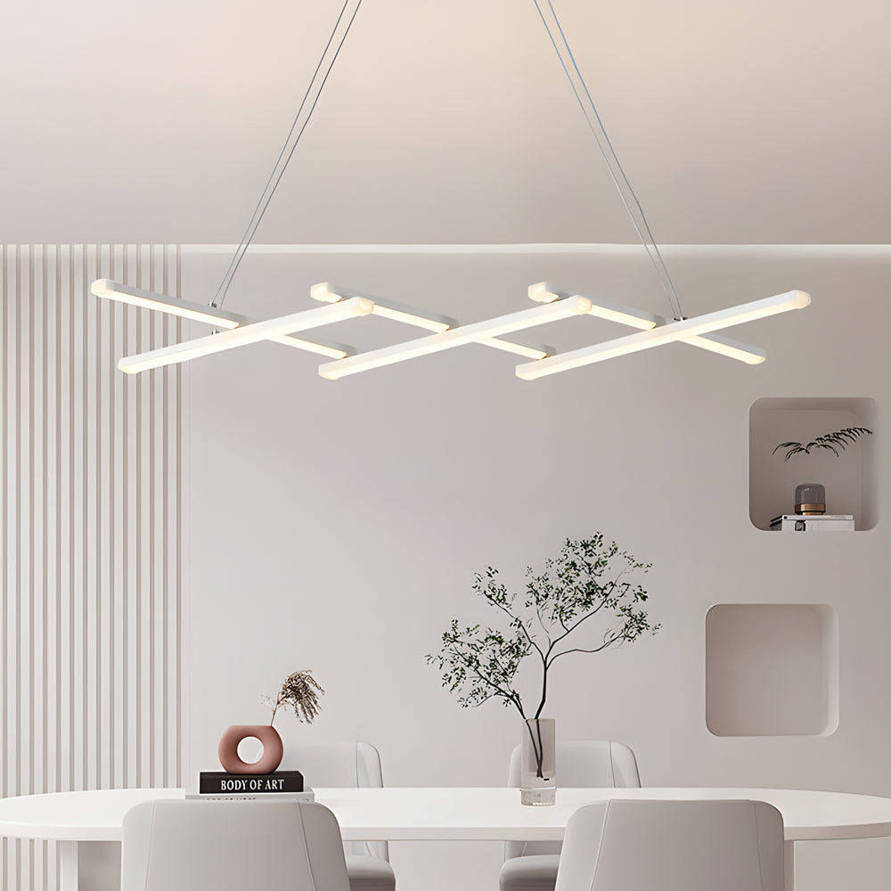 Retractable Dimmable Remote Control LED Pendant Light
