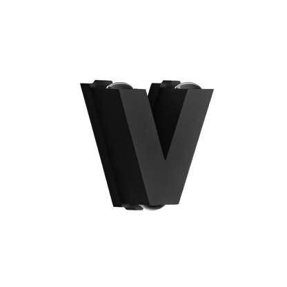 N/V/W Letters Creative Waterproof Modern LED Outdoor Wall Sconce Lighting-Lighom