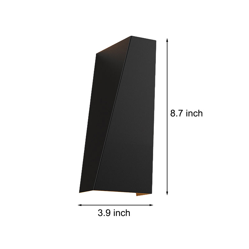 Creative Geometric LED up and down Lighting Modern Wall Light Fixture-Lighom