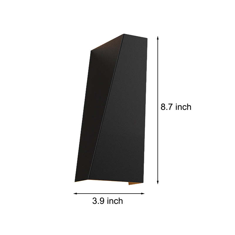 Creative Geometric LED up and down Lighting Modern Wall Light Fixture-Lighom