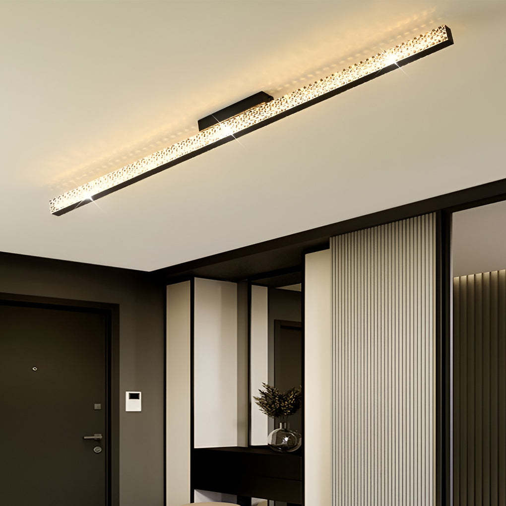41-Inch Long Linear Acrylic Brilliant Sword LED Wall Sconce-Lighom