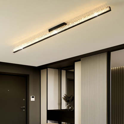 41-Inch Long Linear Acrylic Brilliant Sword LED Wall Sconce-Lighom