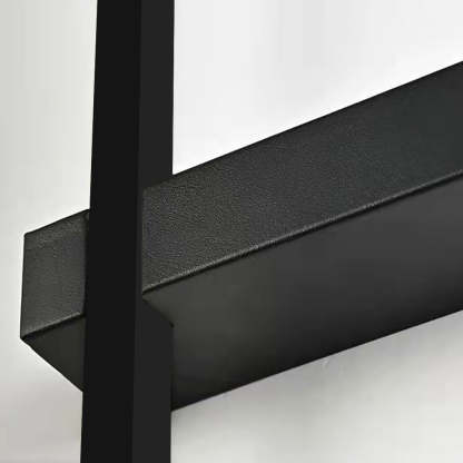 Interlaced Line Strips Waterproof Led Black Modern Outdoor Wall Lights-Lighom