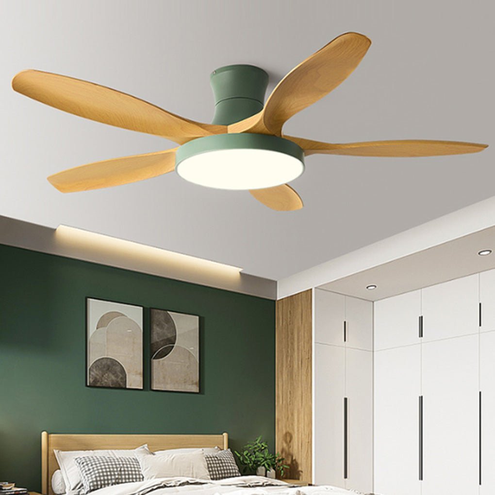 60'' Frequency Conversion 6 Gear Fan Chandelier Supports Forward and Reverse with Remote Control-Lighom