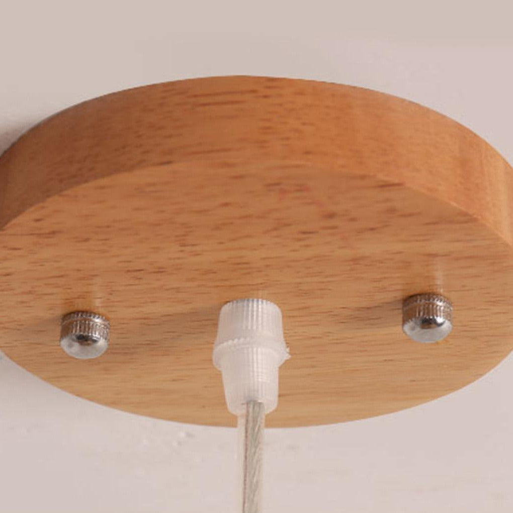 3-Tiered Rustic Bamboo Woven Cylinder Pendant Light