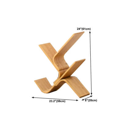 Bamboo Tree-Shape Etagere Bookcase