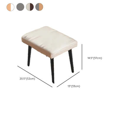 Brown Beige Track-Arm Slipcover Rocking Chair