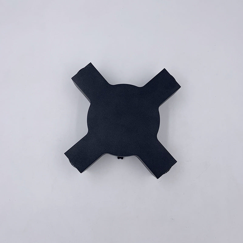 Creative Starlight Decorative LED Waterproof Black Modern Wall Lamp-Lighom