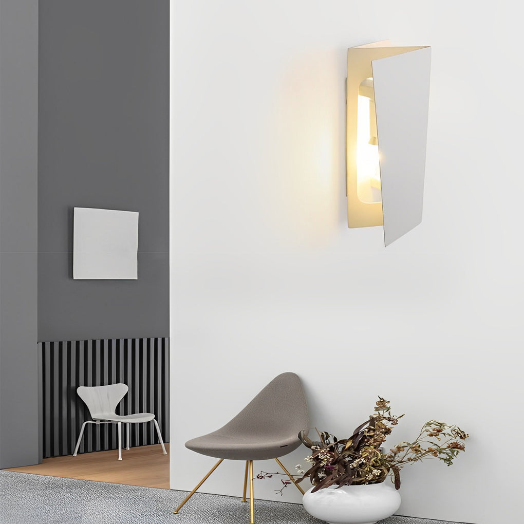 Folding Rectangular Iron LED Up Light