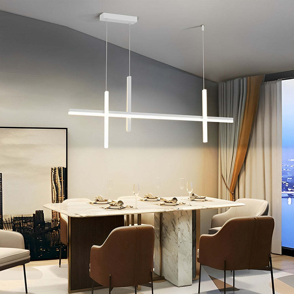 Minimalist Long Strip Dimmable Chandelier