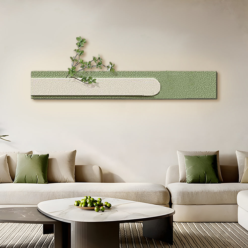 Rectangular Three-Dimensional Sandstone USB Remote LED Wall Lamp Painting-Lighom