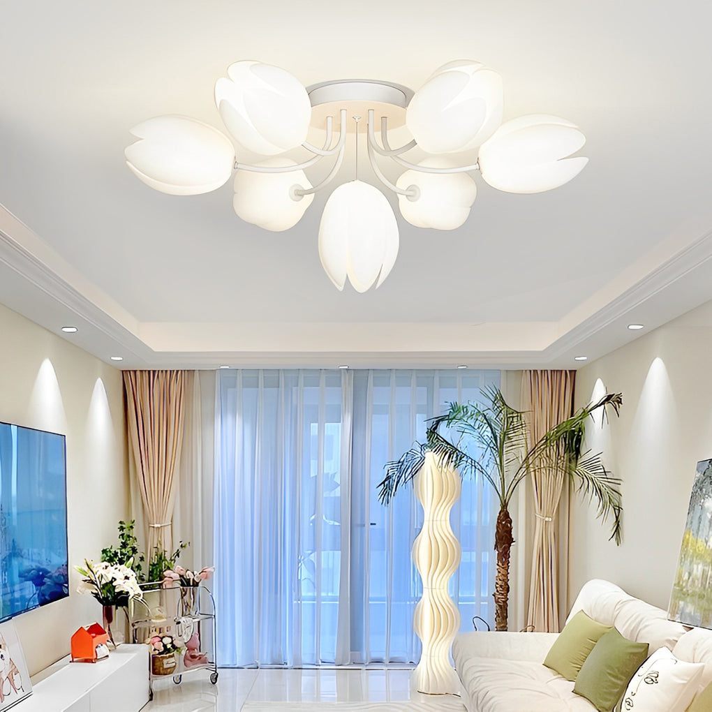 Tulip Flower G9 Minimalist Ceiling Chandelier