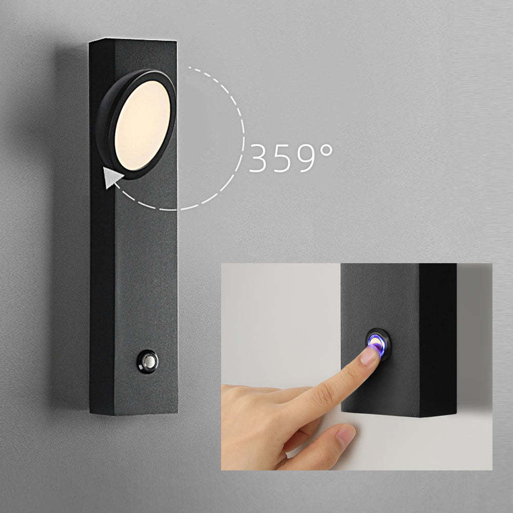 Rotatable Modern Touch-Control Spotlight Wall Lamp