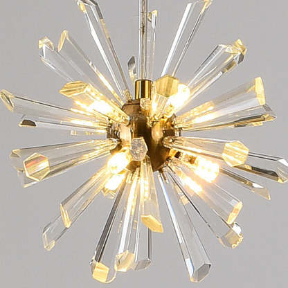 Glass Dandelions Fireworks Flower Three Step Dimming Nordic Pendant Lights-Lighom