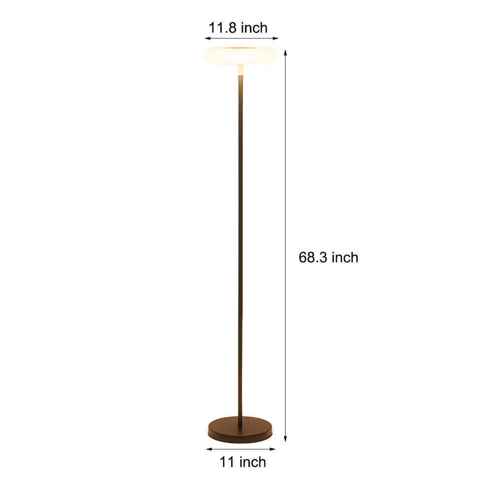 Modern Post Standing LED Outdoor Floor Lamp-Lighom