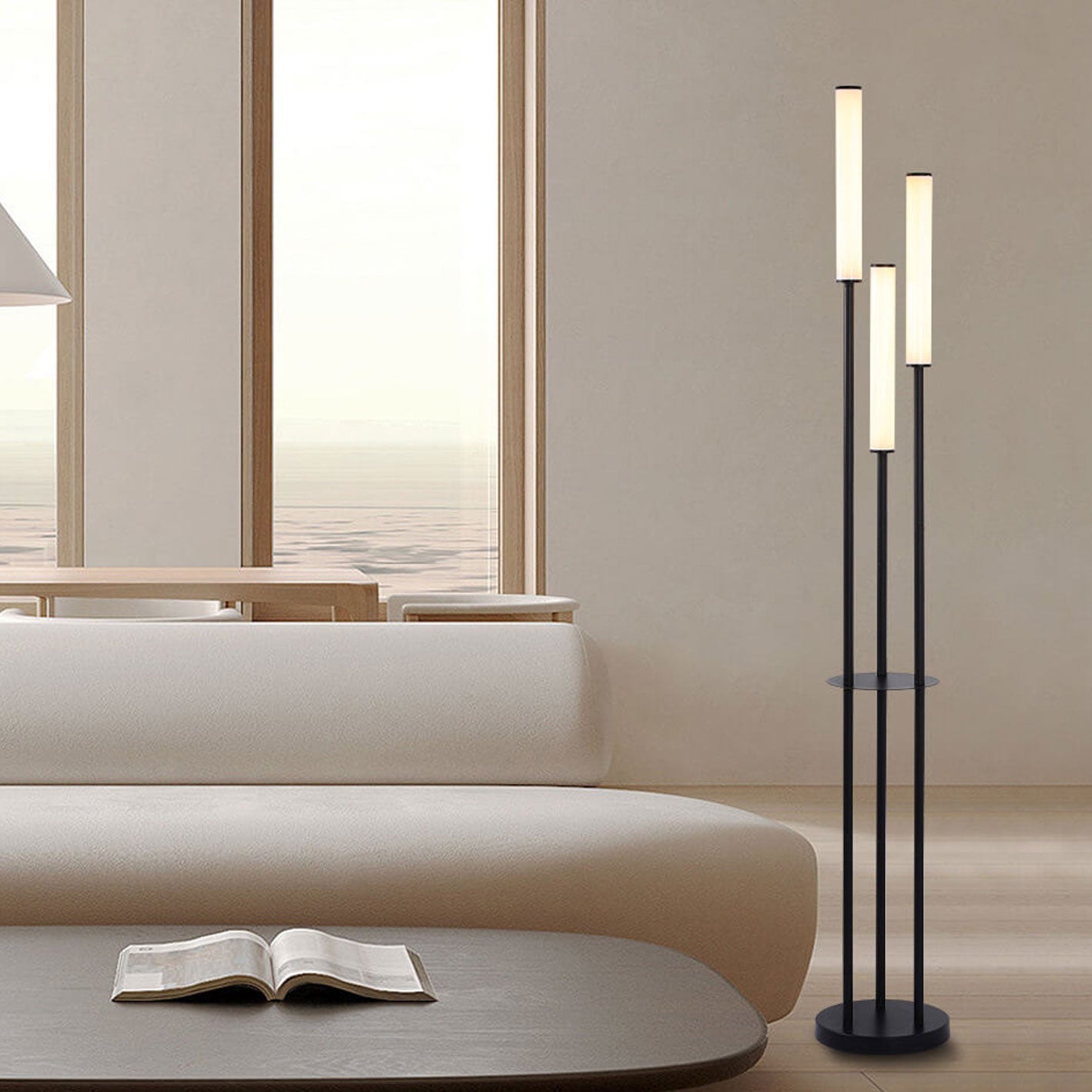 Minimalist Long Bar LED Floor Lamp