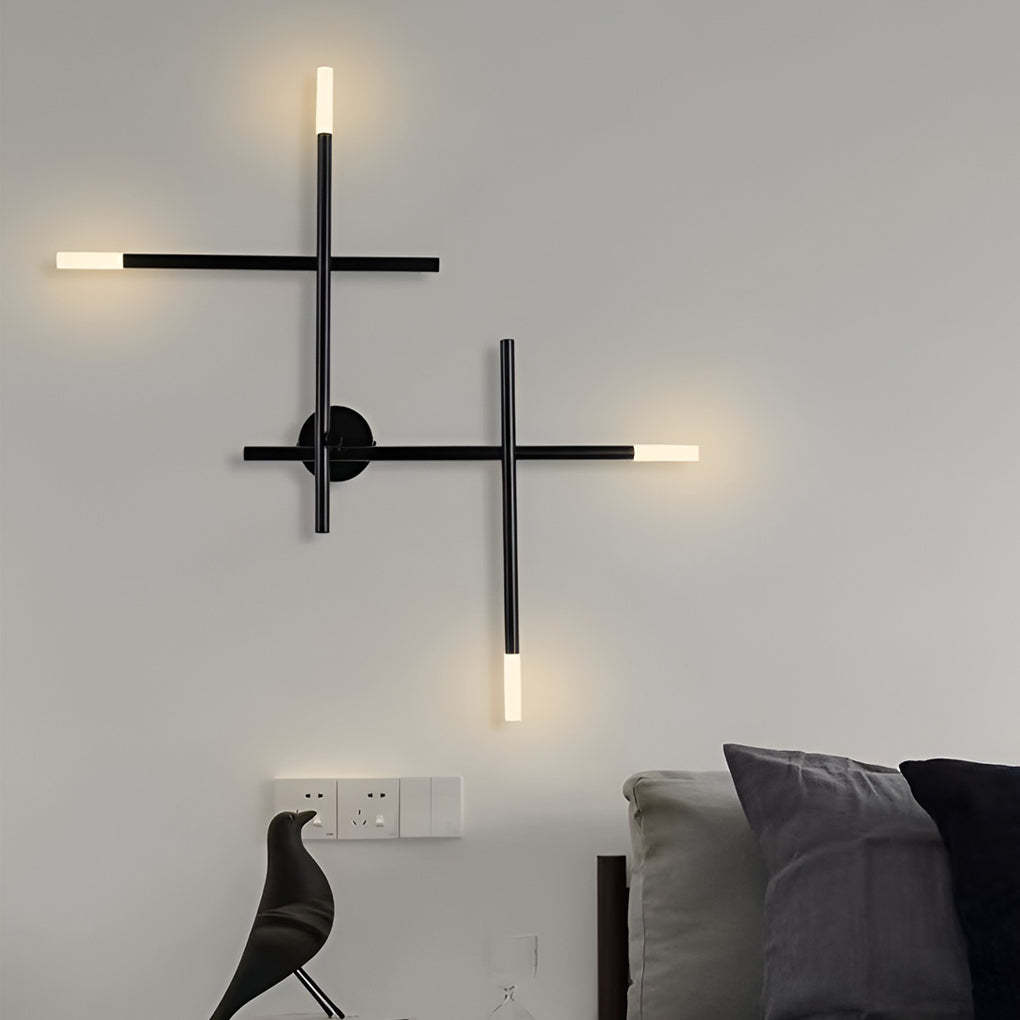 Creative Geometric Strip LED Modern Wall Lamp Wall Sconce Lighting-Lighom