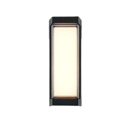 Sleek Dual-Directional Outdoor Wall Light with Modern Arc & Rectangular Designs-Lighom
