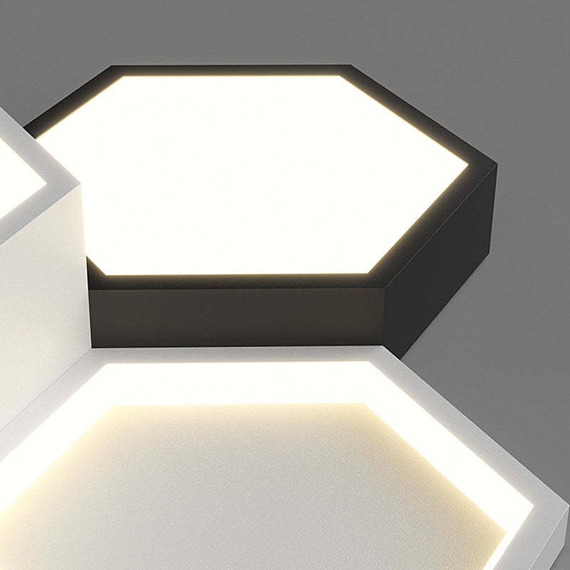 Geometric Minimalist Dimmable LED Modern Dining Chandelier