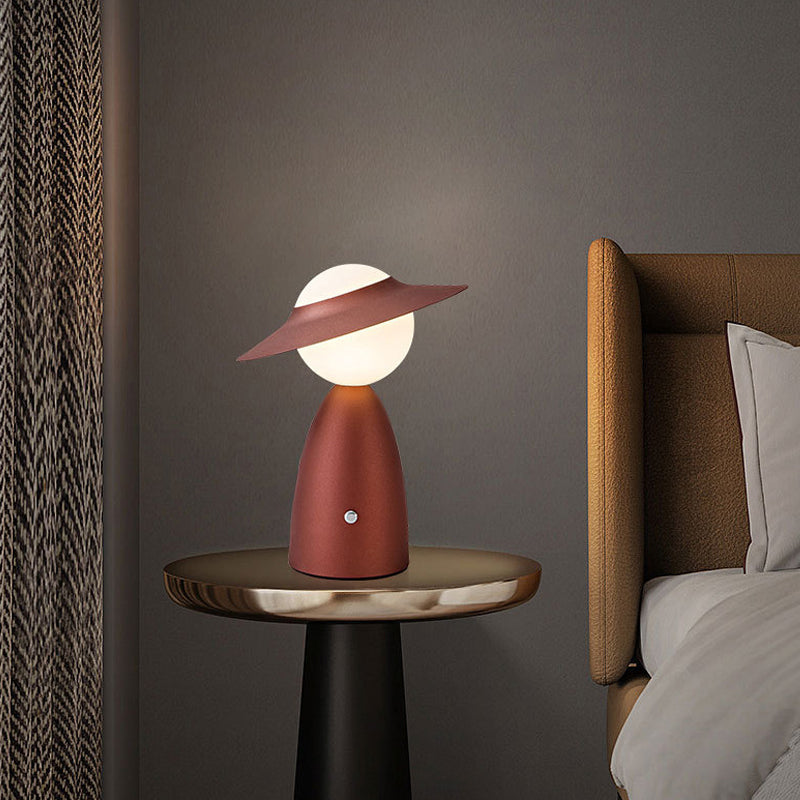 Modern scarecrow gray synthetic table lamps