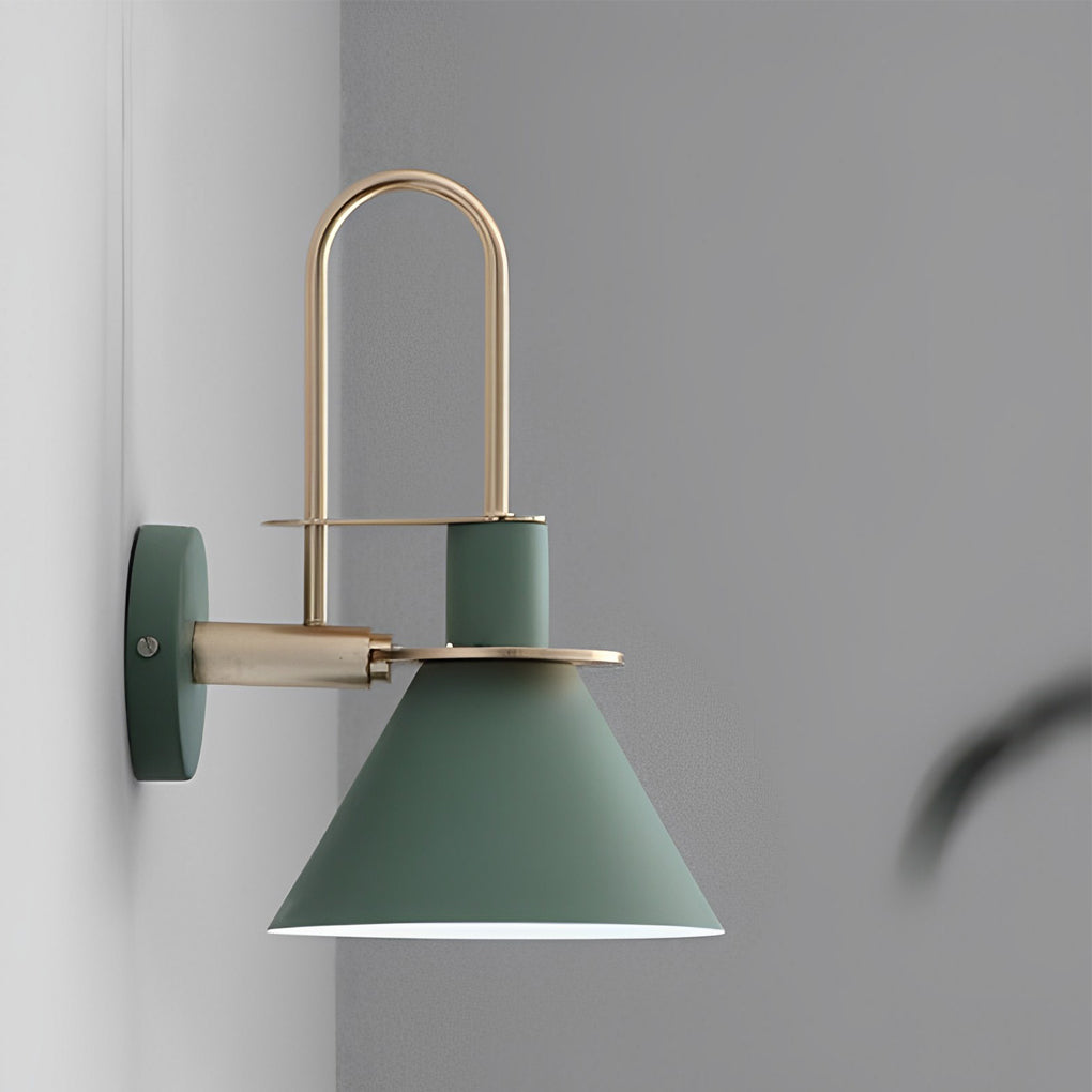 Minimalist Horn Iron Modern Wall Sconce