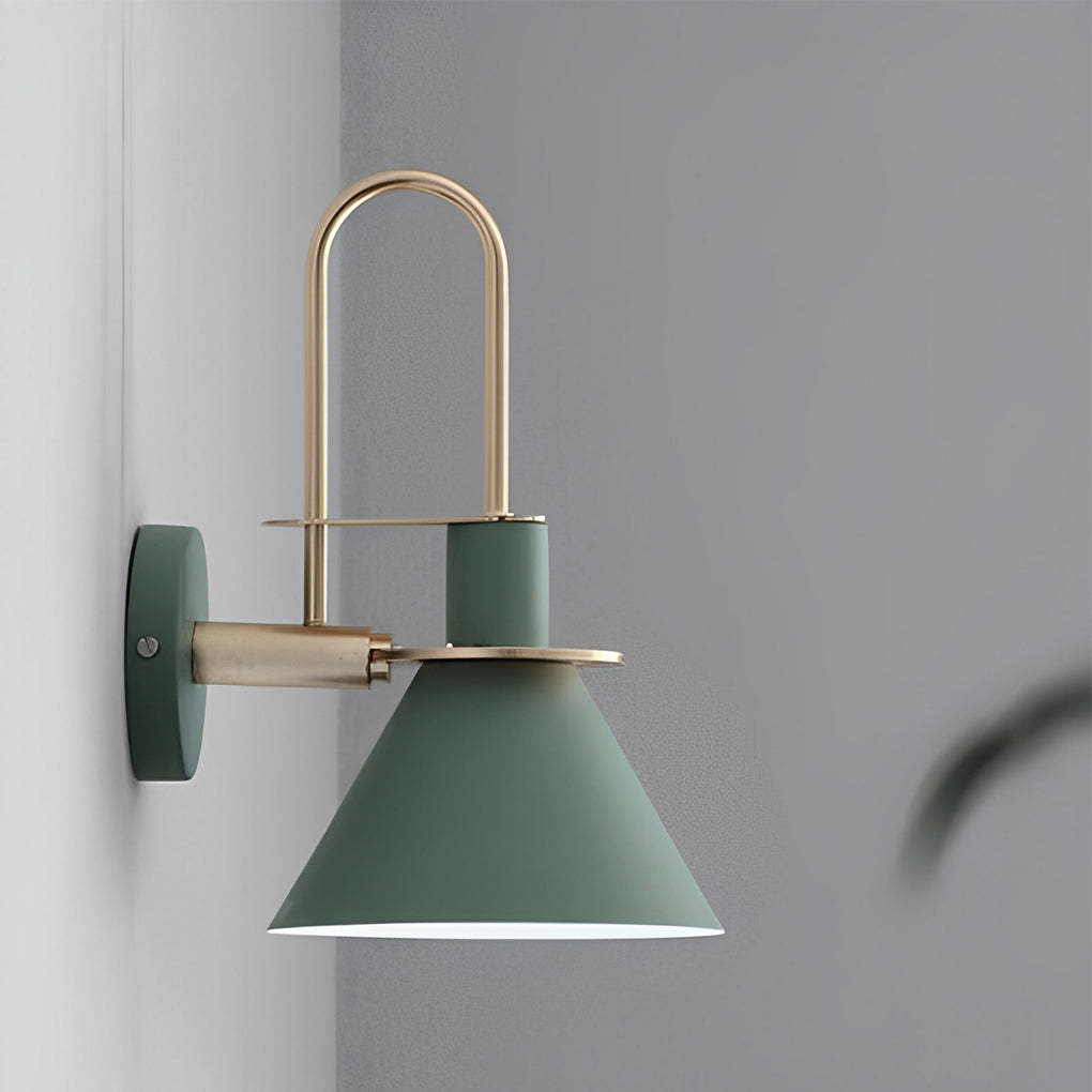 Minimalist Horn Iron Modern Wall Sconce