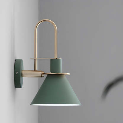 Minimalist Horn Iron Modern Wall Sconce