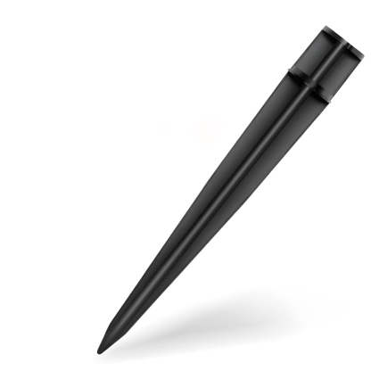 22.4-inch Solar Black Pathway Light with Stake-Lighom
