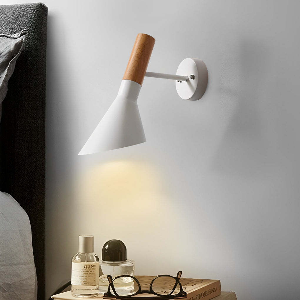 Aluminum Retro Industrial Plug-In Wall Sconce