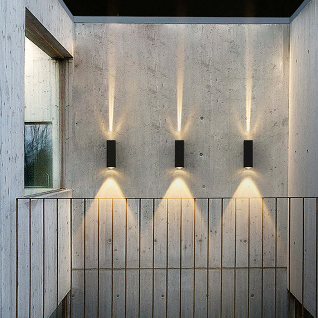 Multipurpose Up Down Outdoor Wall Spotlight
