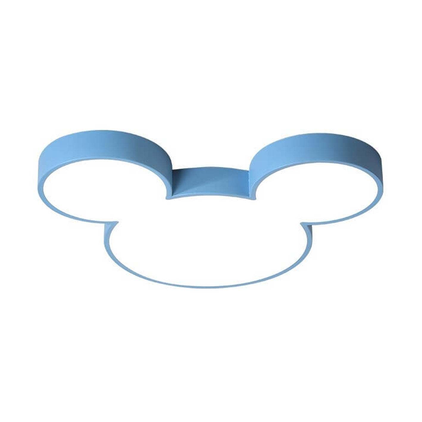 Cartoon Mouse Slim LED Flush Mount Light