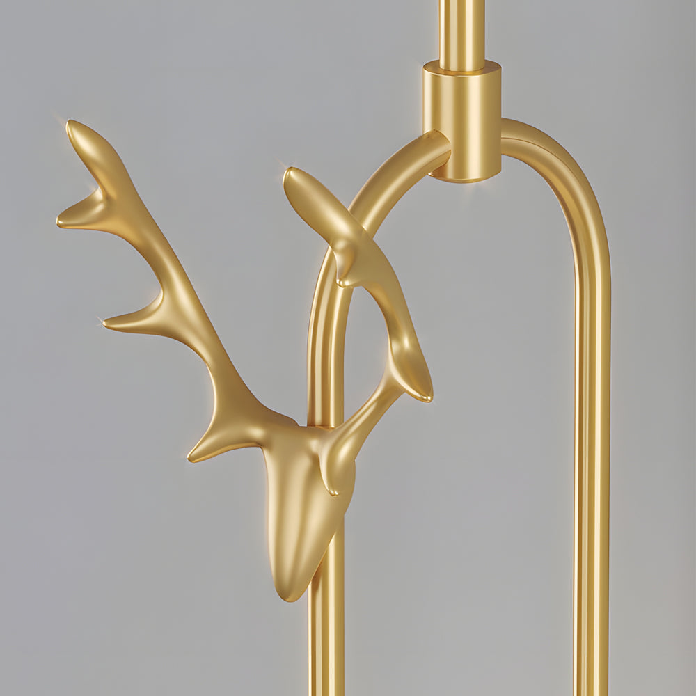 Antlers Decor Rings Dimmable LED Modern Pendant Light