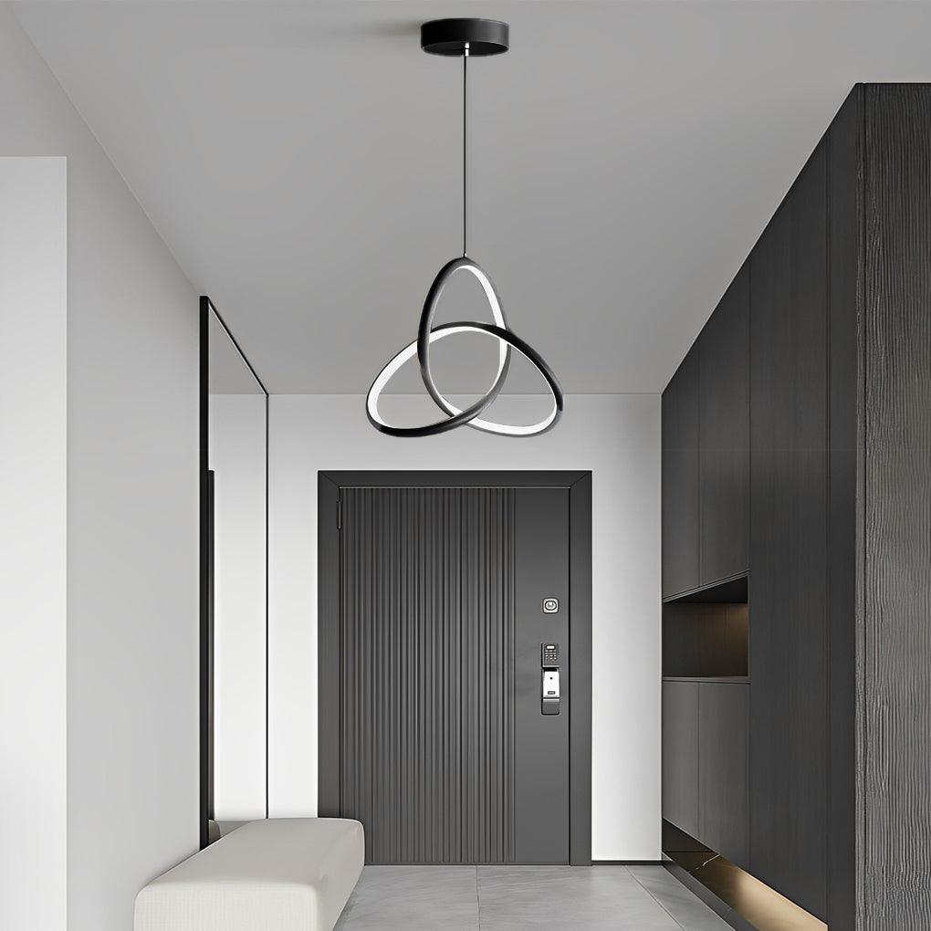 Circular Ring Dimmable LED Modern Chandelier