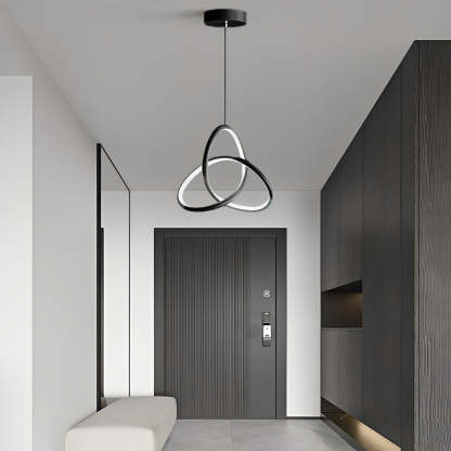 Circular Ring Dimmable LED Modern Chandelier