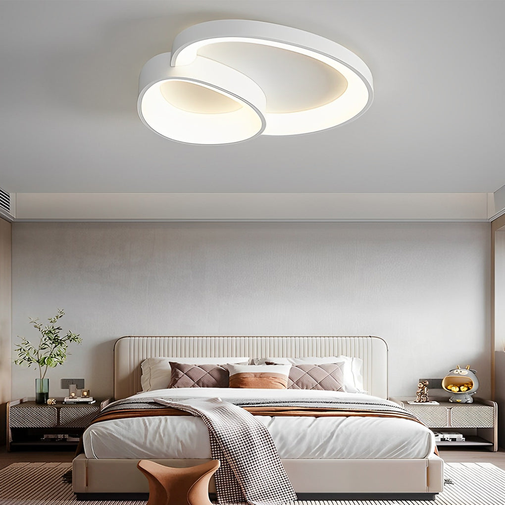 Geometric Line Dimmable LED Modern Ceiling Light
