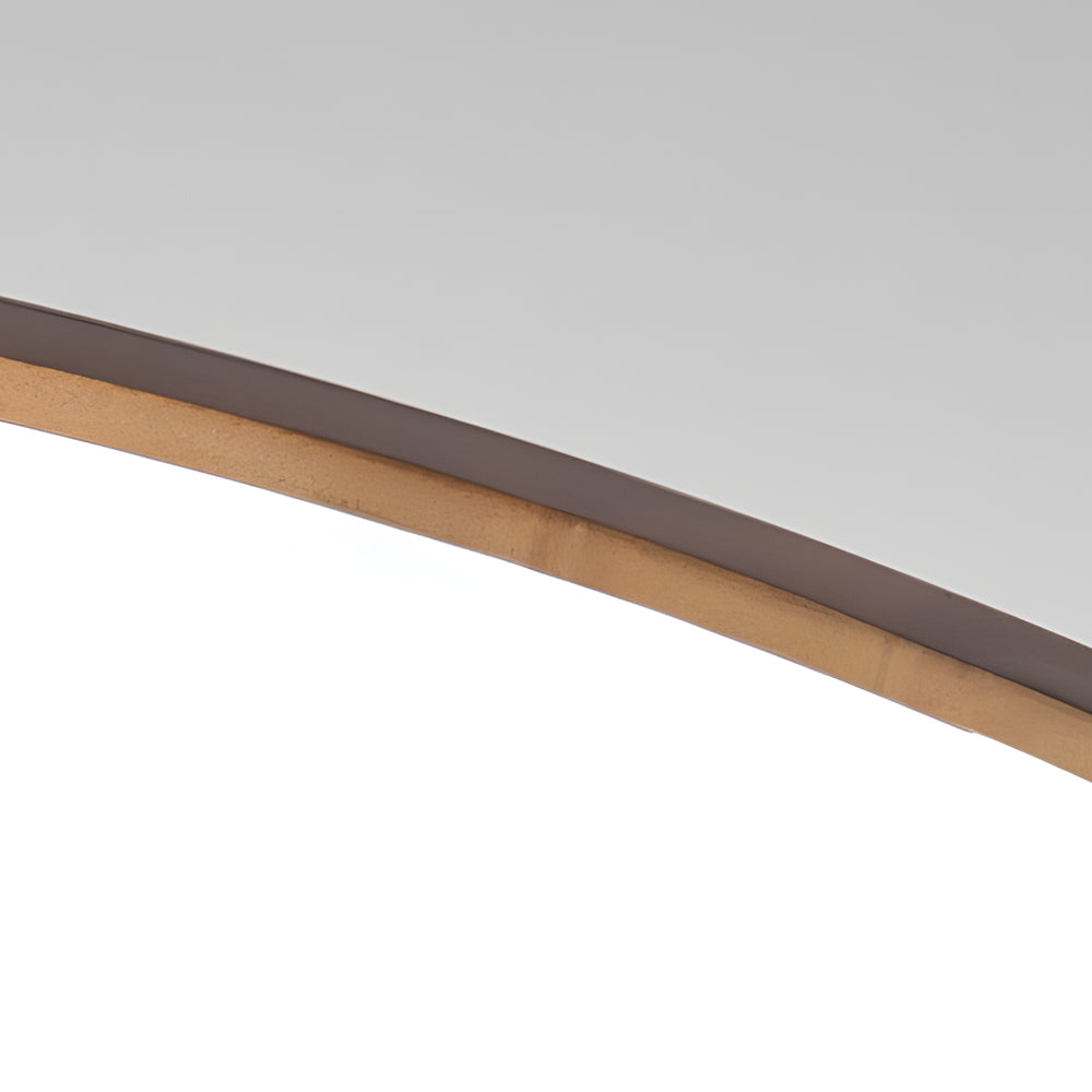 Round Wood Three-Step Dimming Retro Ceiling Light