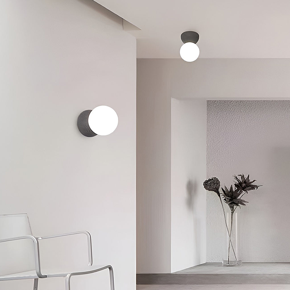 Creative Round LED Nordic Wall Lamp Sconces Pendant Light Hanging Lamp-Lighom