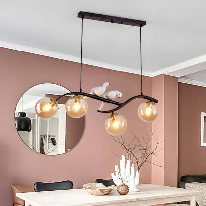 Long Branch Bird Ball Nordic Dining Chandelier
