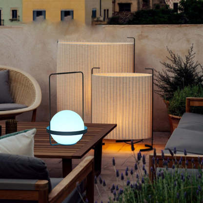 Portable Ball Waterproof USB Rechargeable Colorful Light Table Lamps-Lighom