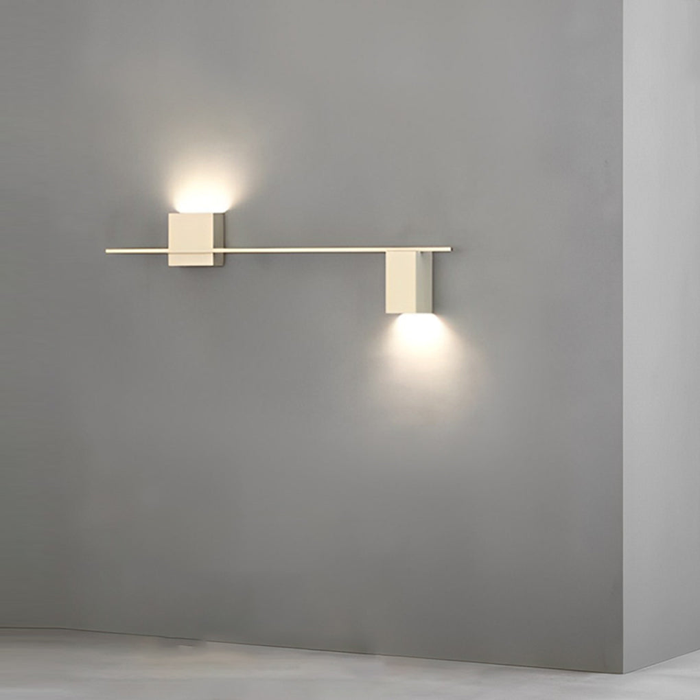 Creative Square Strip Three Step Dimming LED Nordic Wall Sconce Lighting-Lighom