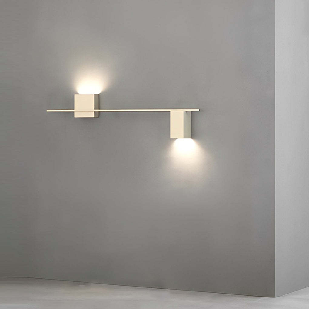 Creative Square Strip Three Step Dimming LED Nordic Wall Sconce Lighting-Lighom